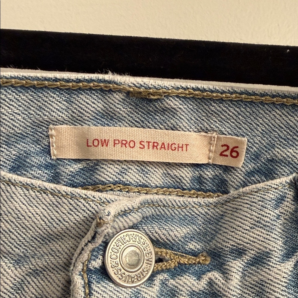 Levi's Women's Denim Straight Leg Jeans - Picture 4 of 4